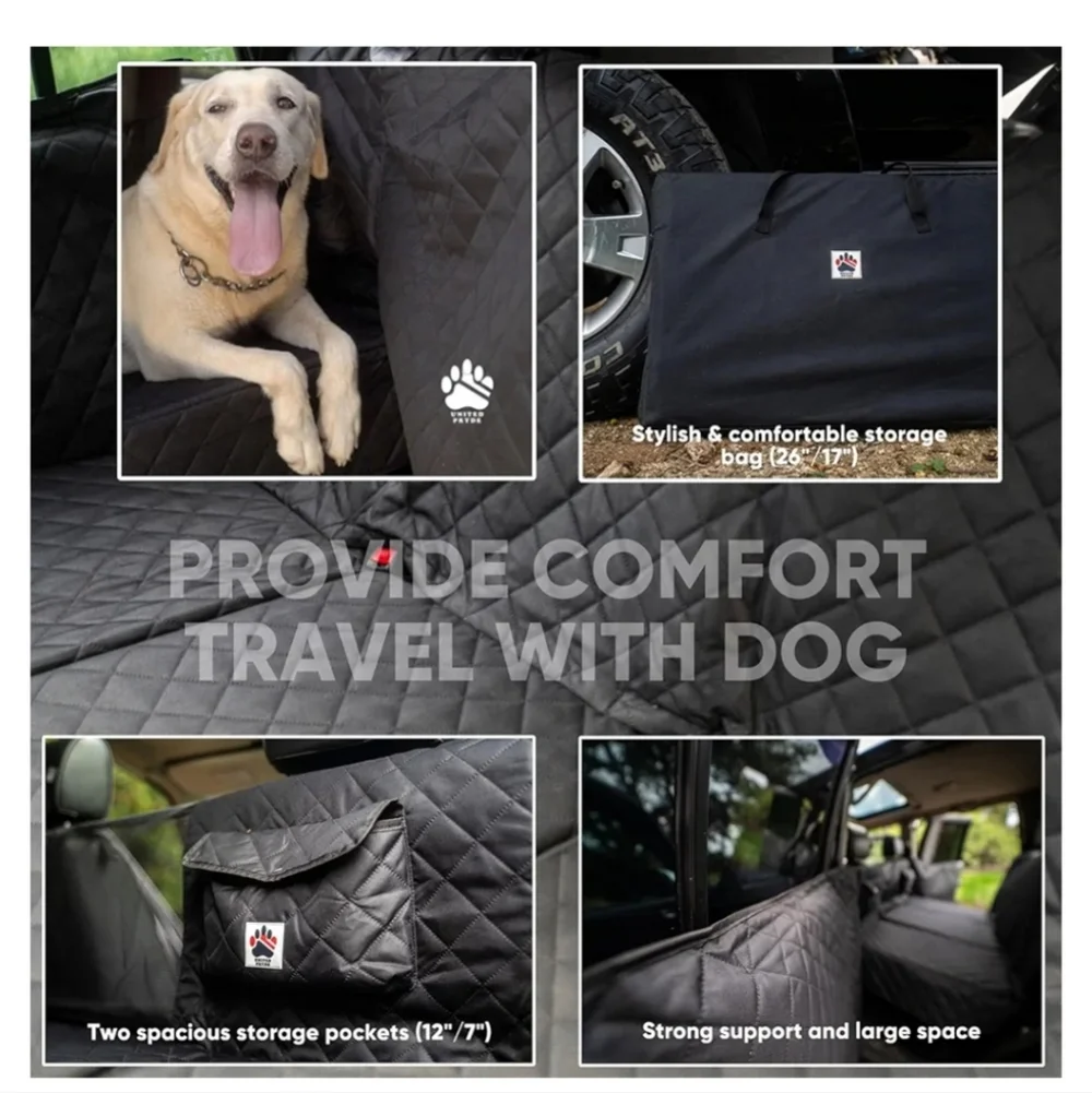Premium Back Seat Cover for Dogs